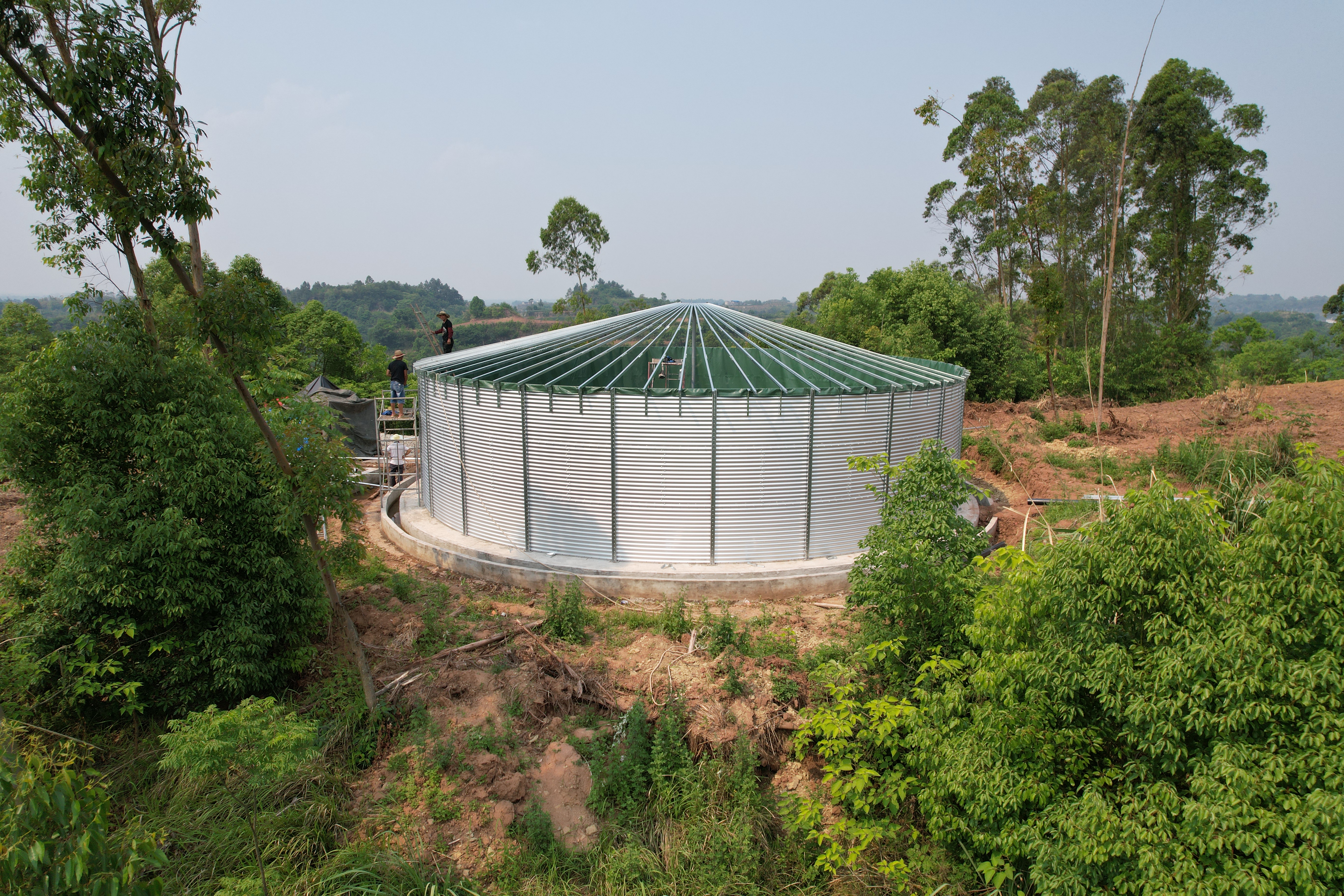 現代農業的天然水庫&mdash;&mdash;&ldquo;水膜方&rdquo;裝配式蓄水池
